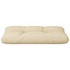 vidaXL Pallet Cushion Beige 80x40x12 cm Fabric