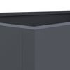 vidaXL Planter Anthracite 62x47x46 cm Steel