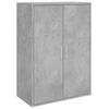 vidaXL Sideboards 2 pcs Concrete Grey 60x31x84 cm Engineered Wood
