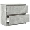 vidaXL TV Cabinet Concrete Grey 60x35x54 cm Engineered Wood