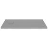 vidaXL Shower Base Tray SMC Grey 100x70 cm