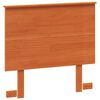 vidaXL Headboard Wax Brown 90 cm Solid Wood Pine