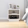 vidaXL Bedside Cabinets 2 pcs White 40x34x40 cm Solid Wood Pine