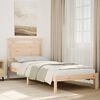 vidaXL Extra Long Bed Frame without Mattress&nbsp;100x220 cm Solid Wood