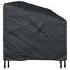 vidaXL Garden Bench Cover Black 220 x 100 x 89 cm 600D Oxford Fbric