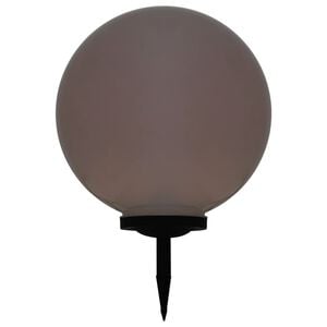 vidaXL Solar Lamp | White | Polypropylene | 50cm diameter | Colourful