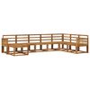 vidaXL Outdoor Sofa Set 8 pcs Natural Solid Acacia Wood