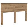 vidaXL Headboard Artisan Oak Engineered wood