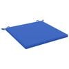 vidaXL Seat Cushions SOEST 100% Polyester Royal Blue 80 x 80 x 3 cm