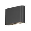 KONSTSMIDE LED Wall Light Chieri 2x6W Anthracite