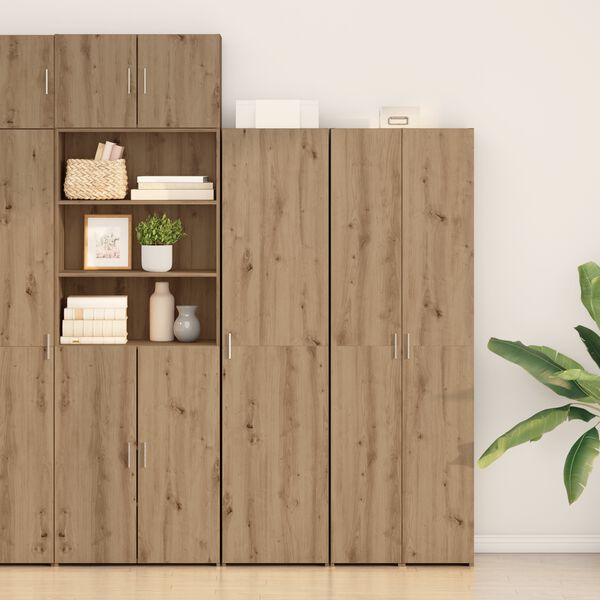 vidaXL Highboard Artisan Oak 45 x 42.5 x 185 cm