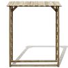 vidaXL Firewood Storage Shed 150x44x176 cm Impregnated Pinewood