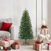 vidaXL Artificial Christmas Tree Green 120 cm PVC, PE and steel