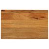 vidaXL Table Top Live Edge 50x30x3,8 cm Solid Wood Mango