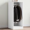 vidaXL Wardrobe White 48x41x102 cm Engineered Wood