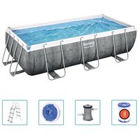 Bestway Power Steel Swimming Pool Set 404x201x100 cm