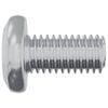 vidaXL Lock Screw Plain 4865 pcs Silver Steel