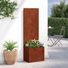 vidaXL Garden Privacy Screen Rusty 50 x 32 x 150 cm Weathering steel