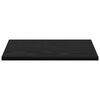 vidaXL Bookshelf Board 4 pcs Black 40 x 30 x 1.5 cm Engineered Wood