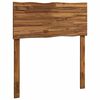 vidaXL Live Edge Headboard ROSTOCK Natural 75 cm Solid Acacia Wood