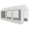 vidaXL Party Tent PE 2x5 m White