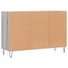 vidaXL Sideboard Grey Sonoma 103.5x35x70 cm Engineered Wood
