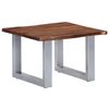 vidaXL Coffee Table | Brown and silver