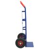 vidaXL Hand Trolley Blue and Red 57 x 46 x 113 cm Steel