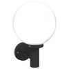 vidaXL Outdoor Wall Light Black 28 x 25 x 38 cm