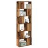 vidaXL Book Cabinet/Room Divider Old Wood 60x24x186 cm
