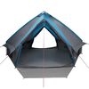 vidaXL Teepee Tent with Roof Blue and Grey 567 x 470 x 242 cm