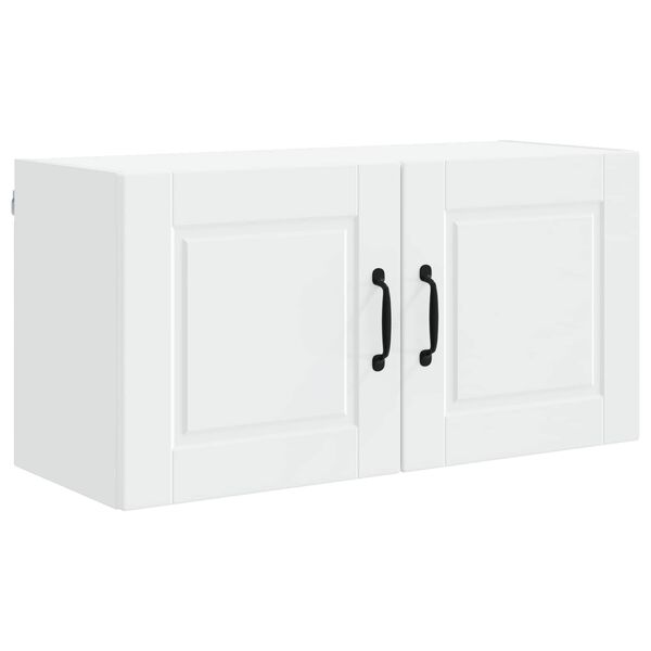 vidaXL Kitchen Cabinet with Door White 80 x 31 x 40 cm Engineered Wood