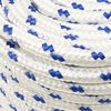 vidaXL Boat Rope White 12 mm 25 m Polypropylene