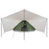 vidaXL Family Tipi Tent Folding Green and Beige 510 x 690 x 330 cm