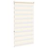 vidaXL Zebra Blind Marble Beige 70x150 cm Fabric Width 65.9 cm Polyester