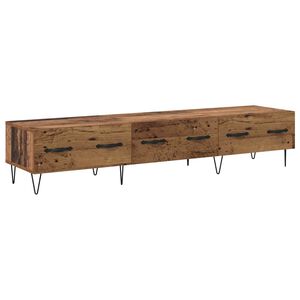 vidaXL TV Cabinet Old wood 150 x 36 x 30 cm Engineered wood