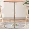 vidaXL Bar Table Ø60x89.5 cm Solid Wood Beech