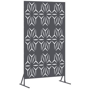 vidaXL Privacy Screen 100 x 50 x 180 cm Steel Anthracite