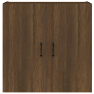 vidaXL Wall Cabinet Brown Oak 60x31x60 cm Engineered Wood