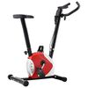 vidaXL Exercise Bike with Belt Resistance Red