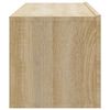 vidaXL Wall TV Cabinets 4 pcs Sonoma Oak 100x30x30 cm