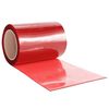 vidaXL Door Curtain Red 300 mmx2.6 mm 10 m PVC