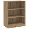 vidaXL Wardrobe with Shelf Artisan oak 77 x 48 x 102 cm PB