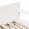 vidaXL Bed Frame with Headboard White 80 x 200 cm Engineered Wood