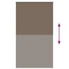 vidaXL Roller Blind Blackout Coffee 135x210 cm Fabric Width 131.6 cm Polyester