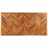 vidaXL Dining Table 200x100x75 cm Solid Wood Acacia