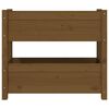 vidaXL Planter Honey Brown 77x25x66 cm Solid Wood Pine
