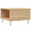 vidaXL Coffee Table Sonoma Oak 55x55x36.5 cm Engineered Wood
