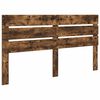 vidaXL Bed Frame with Drawer Smoked Oak 180 x 200 cm Engineer Wood