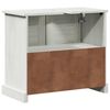 vidaXL Sink cabinet VIGO White and Antique White 68 x 34 x 59 cm
